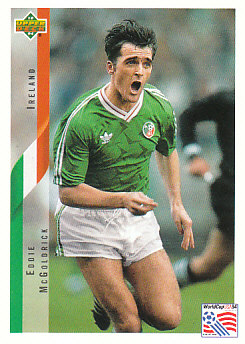 Eddie McGoldrick Republic of Ireland Upper Deck World Cup 1994 Eng/Ita #178